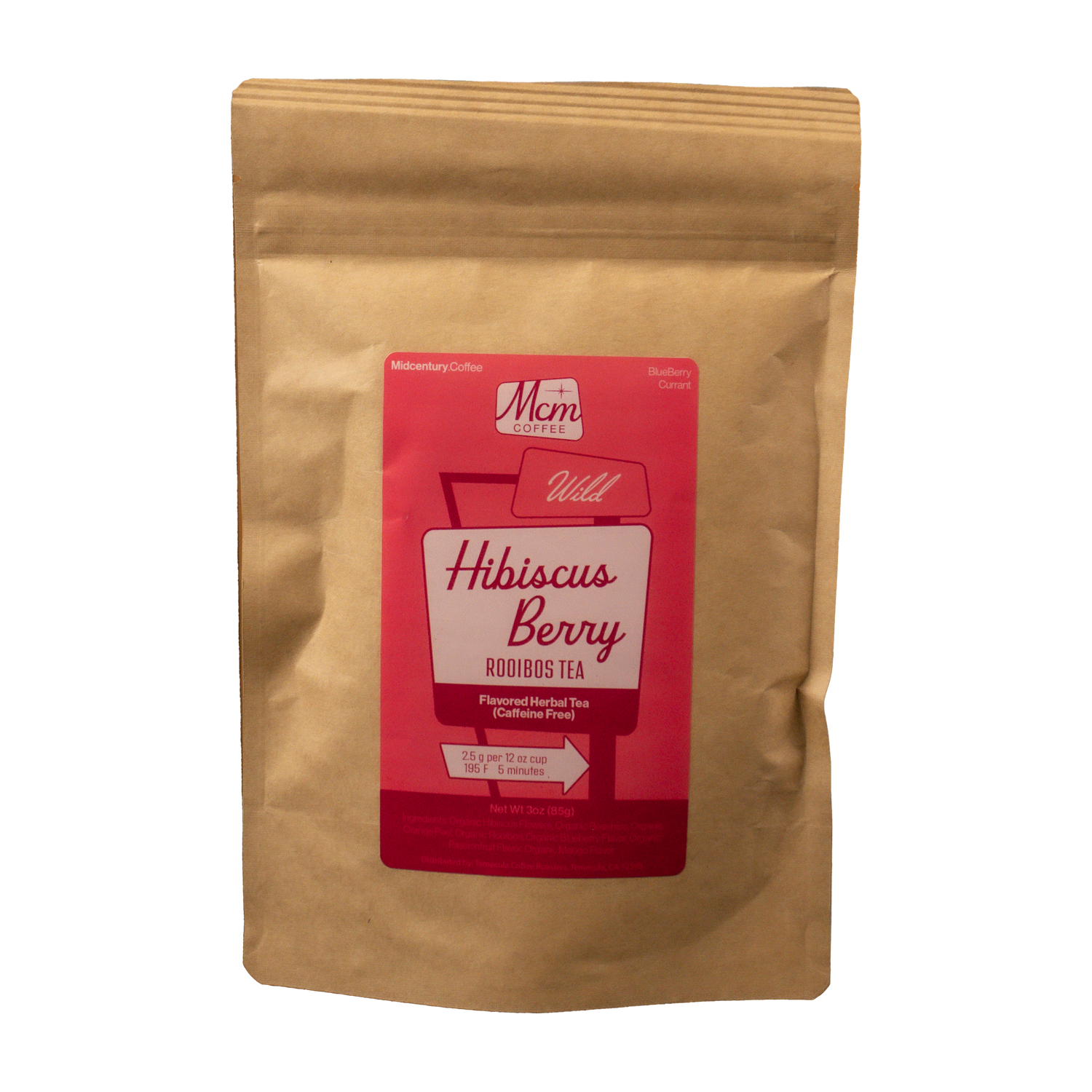 Hibiscus Berry Rooibos – Caffeine Free