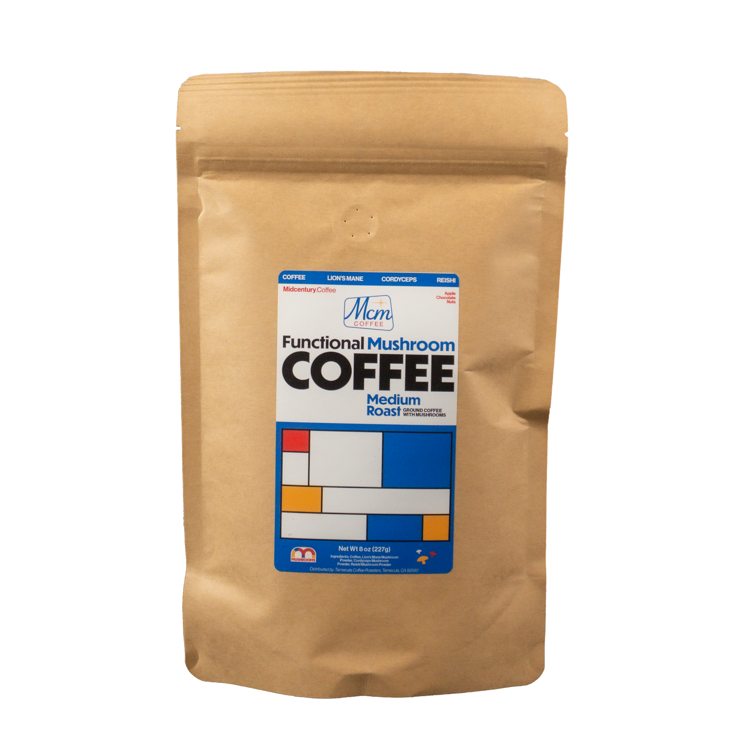 Medium Roast Mushroom Coffee