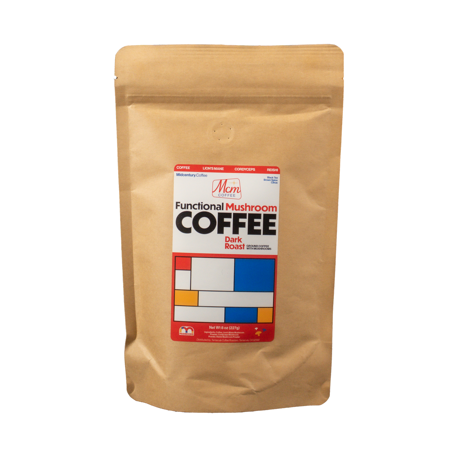 Dark Roast Mushroom Coffee